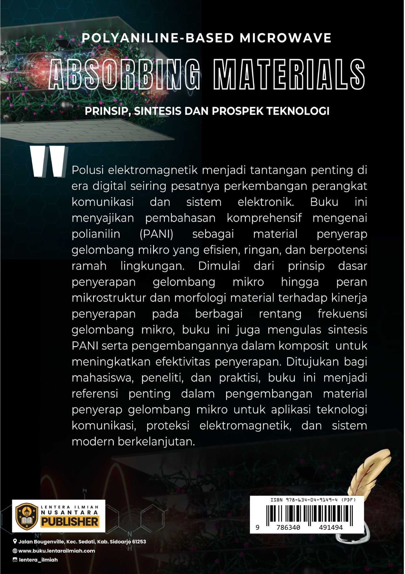 polyaniline based microwave absorbing materials: prinsip, sintesis, karakterisasi, dan aplikasinya polyaniline based microwave absorbing materials: prinsip, sintesis, karakterisasi, dan aplikasinya