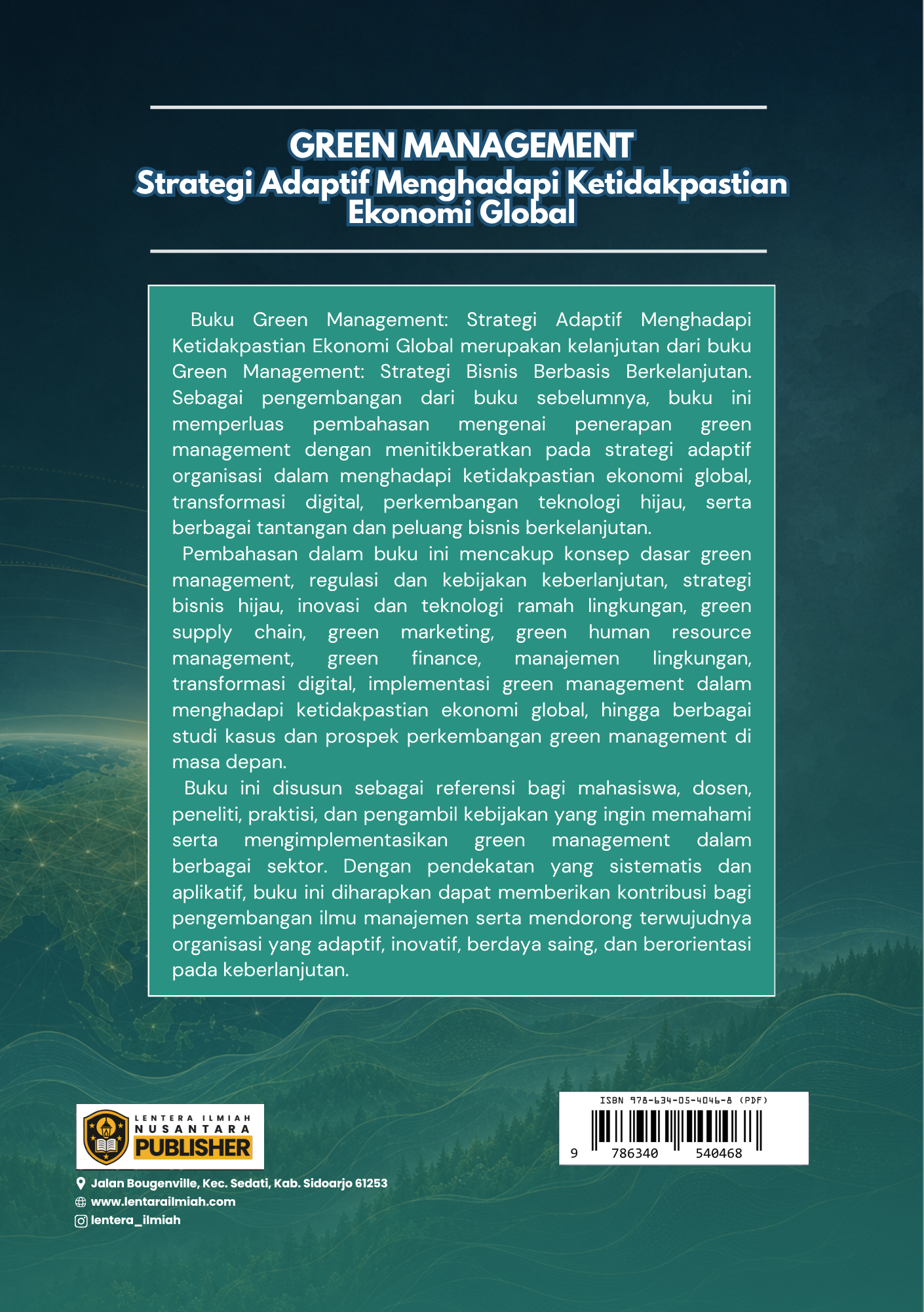 green management: strategi adaptif menghadapi ketidakpastian ekonomi global green management: strategi adaptif menghadapi ketidakpastian ekonomi global