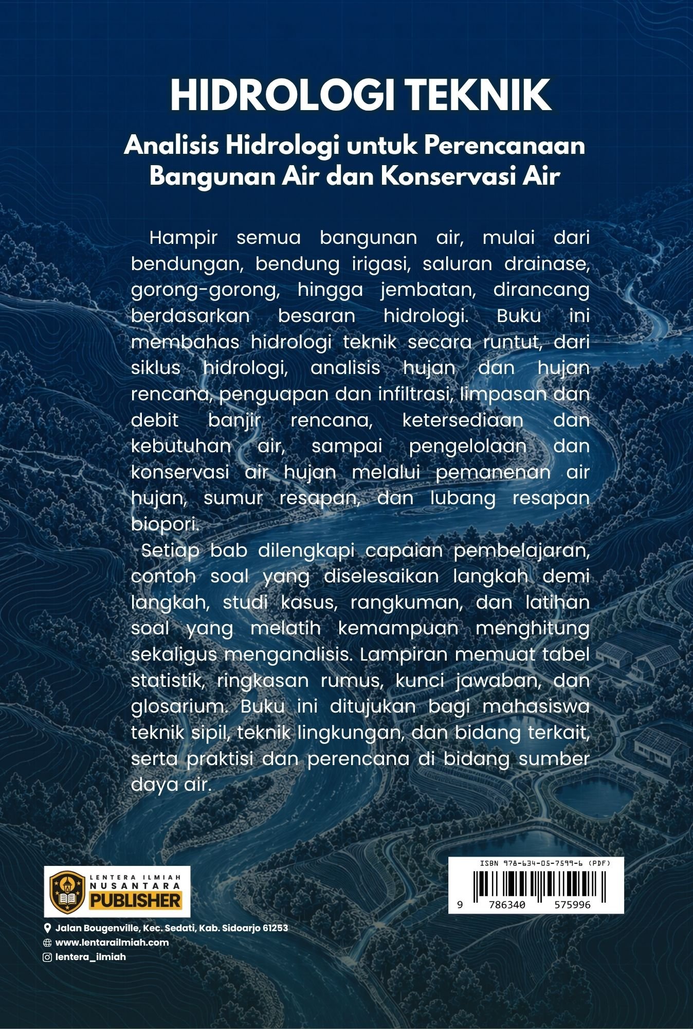 hidrologi teknik: analisis hidrologi untuk perencanaan bangunan air dan konservasi air hidrologi teknik: analisis hidrologi untuk perencanaan bangunan air dan konservasi air
